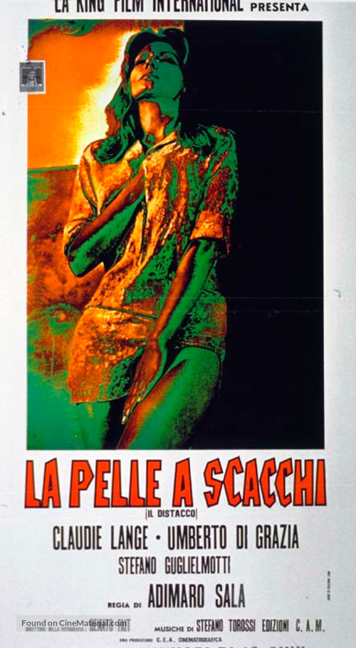 La pelle a scacchi - Italian Movie Poster