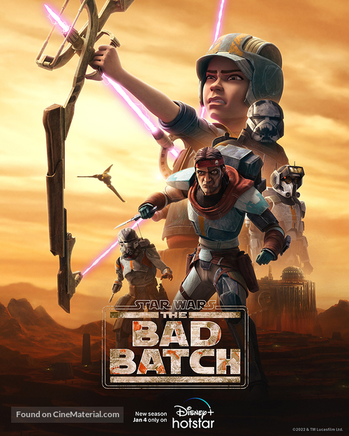 &quot;Star Wars: The Bad Batch&quot; - Indian Movie Poster