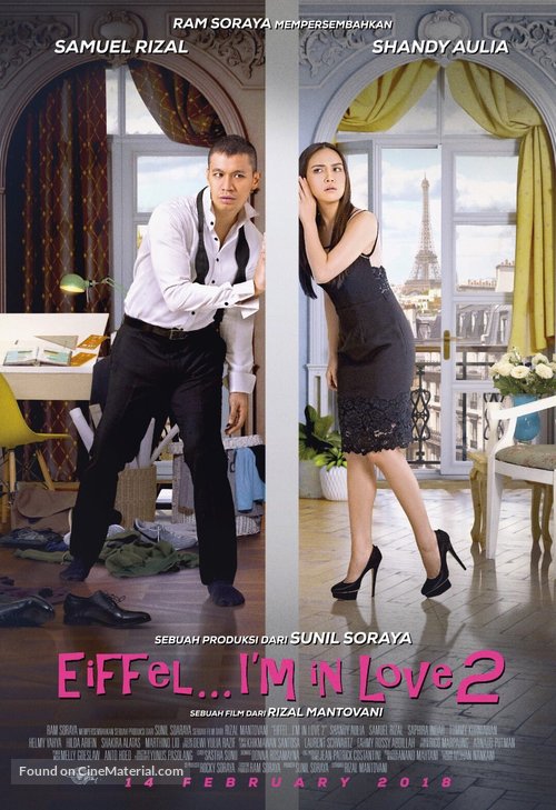 Eiffel I&#039;m in Love 2 - Indonesian Movie Poster