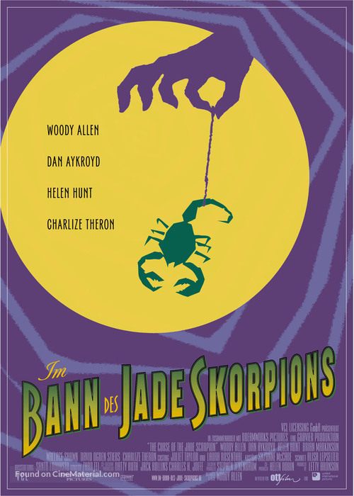 The Curse of the Jade Scorpion - German Movie Poster