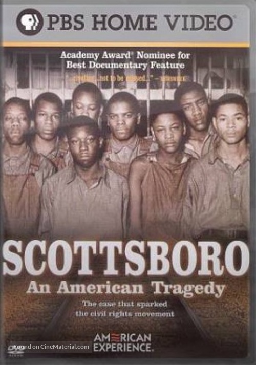 Scottsboro: An American Tragedy - DVD movie cover