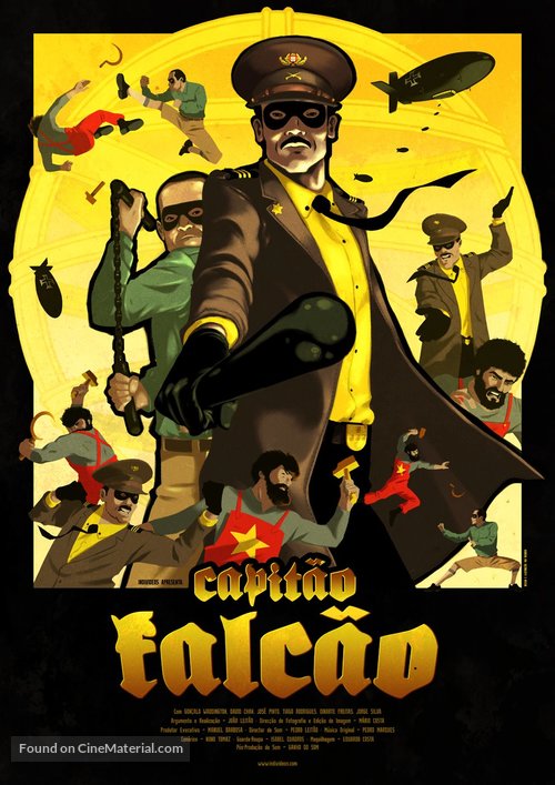 Capit&atilde;o Falc&atilde;o - Portuguese Movie Poster