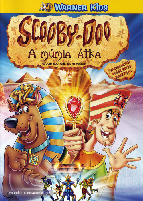 Scooby Doo in Where&#039;s My Mummy? - Hungarian DVD movie cover