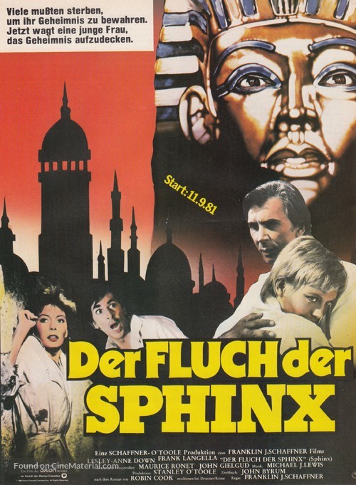 Sphinx - German Movie Poster