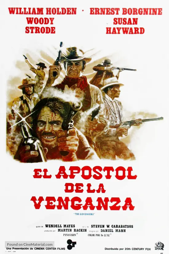 The Revengers - Argentinian Movie Poster