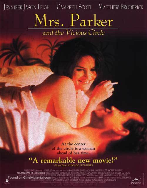 Mrs. Parker and the Vicious Circle - Canadian Movie Poster