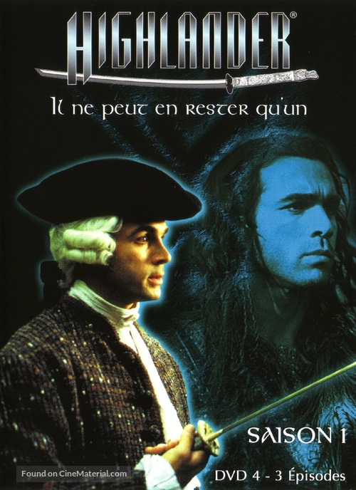 &quot;Highlander&quot; - French DVD movie cover