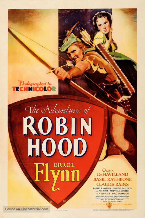 The Adventures of Robin Hood - Movie Poster