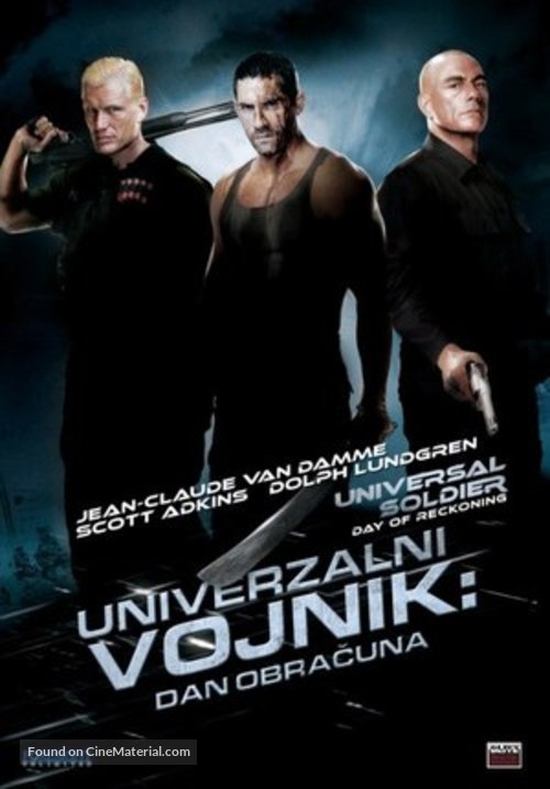 Universal Soldier: Day of Reckoning - Croatian DVD movie cover