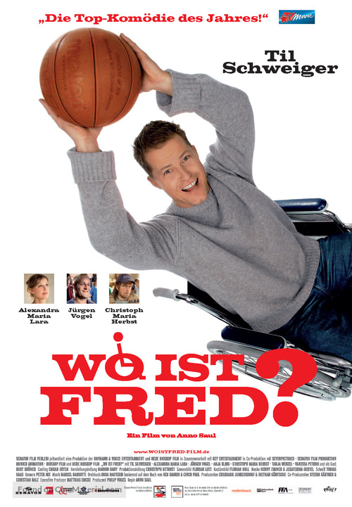 Wo ist Fred!? - German Movie Poster