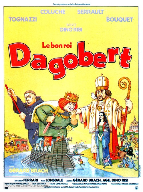 Le bon roi Dagobert - French Movie Poster