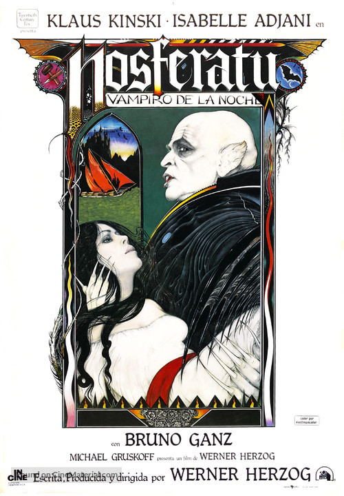 Nosferatu: Phantom der Nacht - Spanish Movie Poster