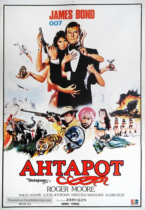 Octopussy - Turkish Movie Poster