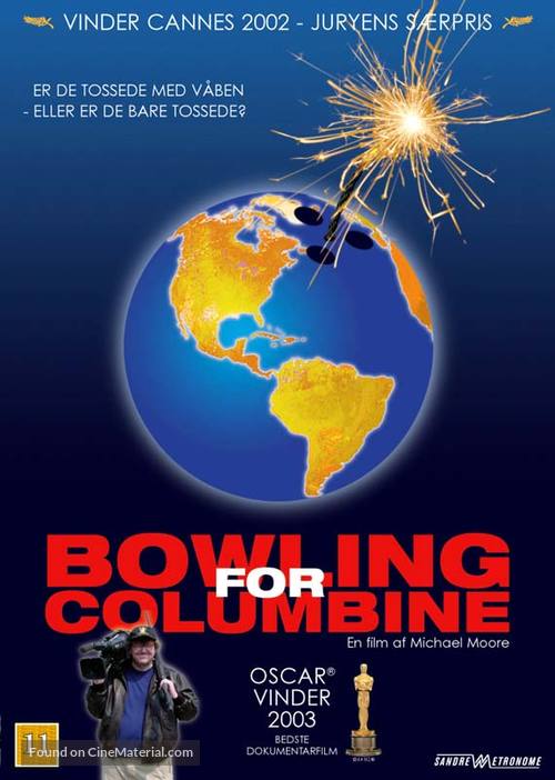 Bowling for Columbine - Danish Movie Cover
