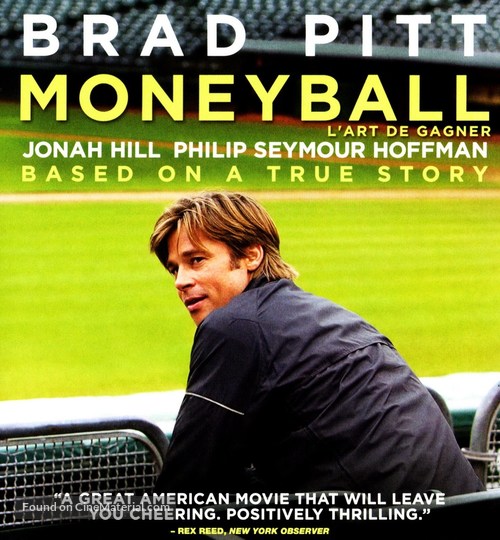 Moneyball - Canadian Blu-Ray movie cover