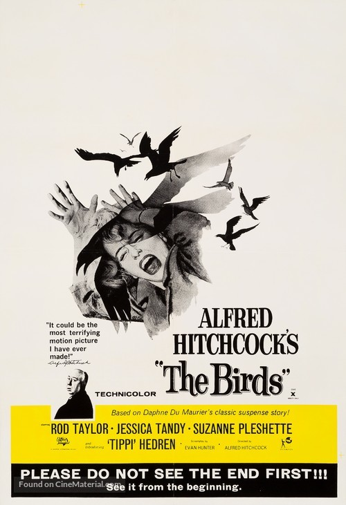 The Birds - British Movie Poster