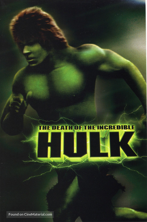 The Death of the Incredible Hulk - DVD movie cover