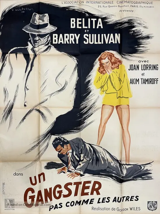 The Gangster (1947) French movie cover