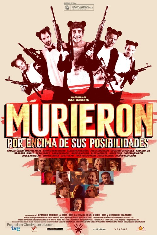 Murieron por encima de sus posibilidades - Spanish Movie Poster