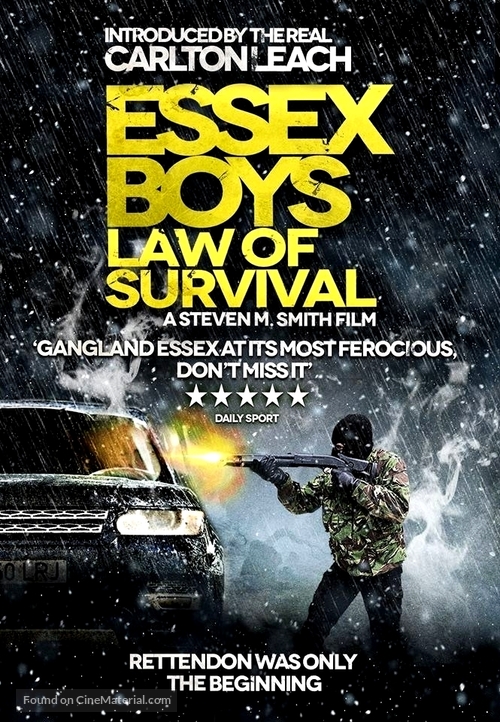Essex Boys: Law of Survival - British Movie Poster