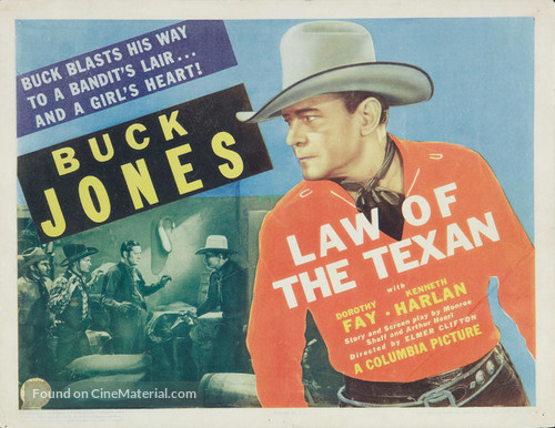Law of the Texan - Movie Poster