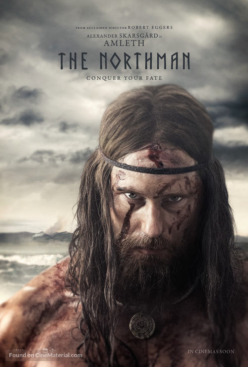 The Northman (2022) British movie poster