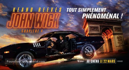 John Wick: Chapter 4 - French Movie Poster