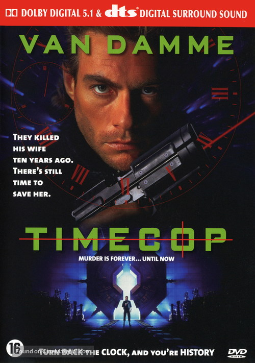 Timecop - Dutch DVD movie cover
