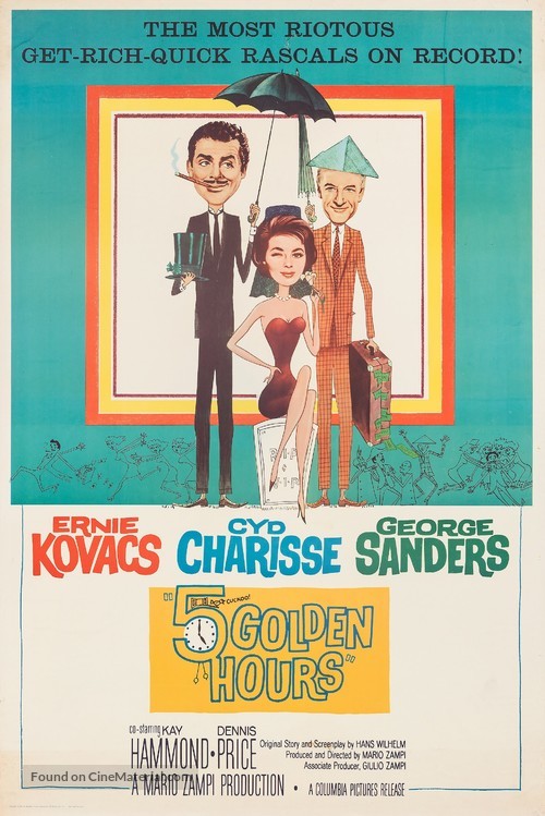 Five Golden Hours - Movie Poster