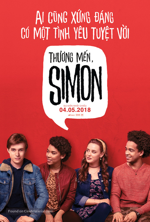Love, Simon - Vietnamese Movie Poster