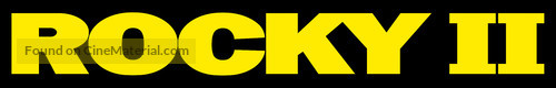 Rocky II - Logo