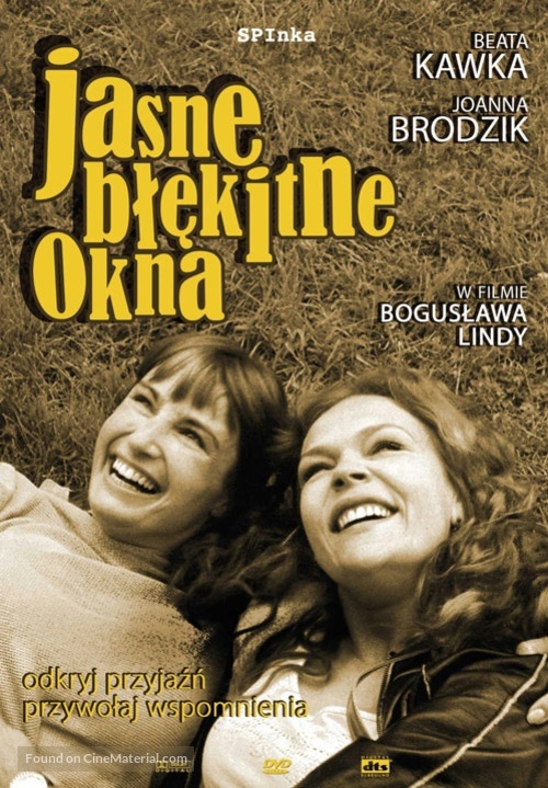 Jasne blekitne okna - Polish DVD movie cover