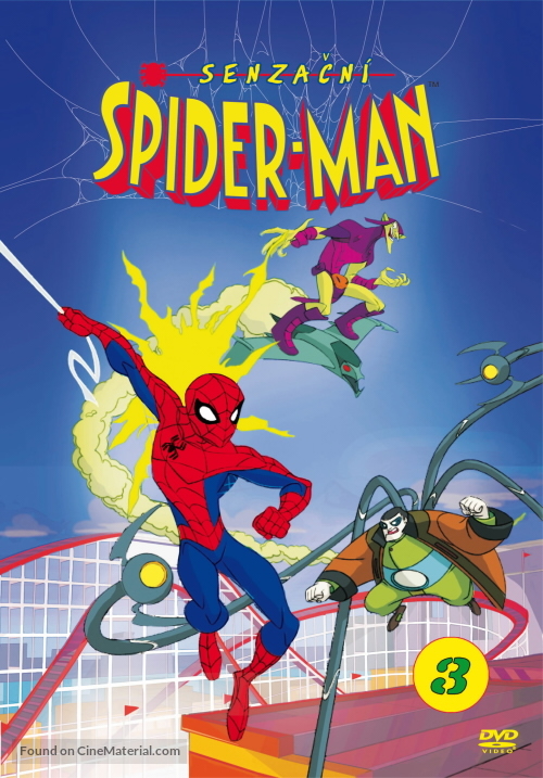&quot;The Spectacular Spider-Man&quot; - Czech DVD movie cover