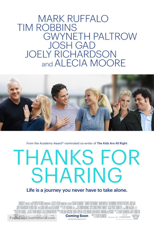 Thanks for Sharing - Movie Poster