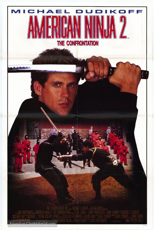 American Ninja 2: The Confrontation - VHS movie cover