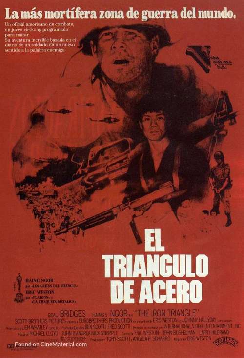 The Iron Triangle - Spanish Movie Poster