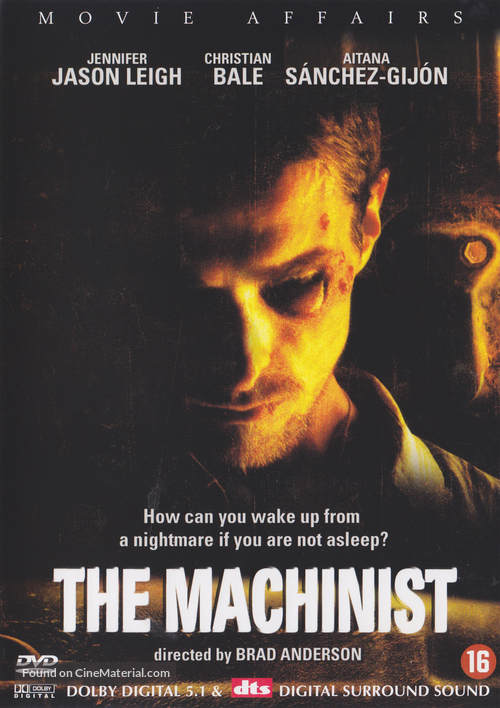 The Machinist - Dutch DVD movie cover