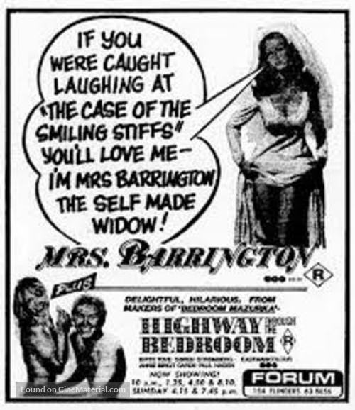 Mrs. Barrington - poster