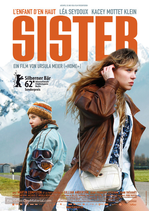 L&#039;enfant d&#039;en haut - Swiss Movie Poster