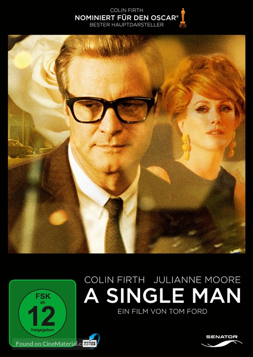A Single Man - German DVD movie cover