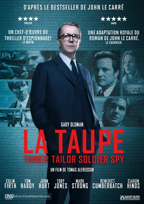 Tinker Tailor Soldier Spy - Swiss DVD movie cover