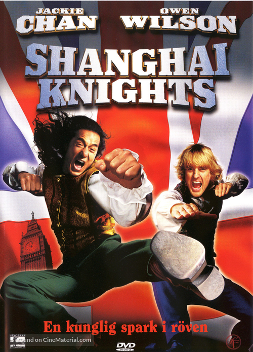 Shanghai Knights - Swedish Movie Cover