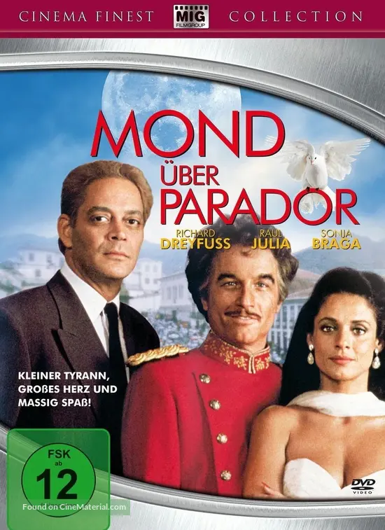 Moon Over Parador - German Movie Cover