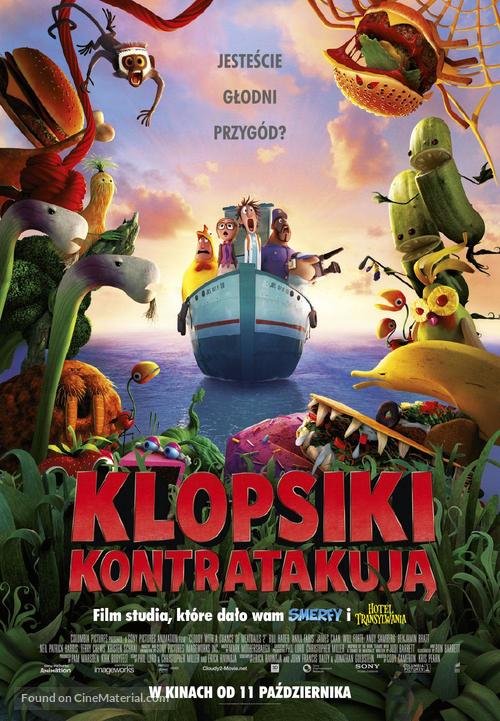 Cloudy with a Chance of Meatballs 2 - Polish Movie Poster