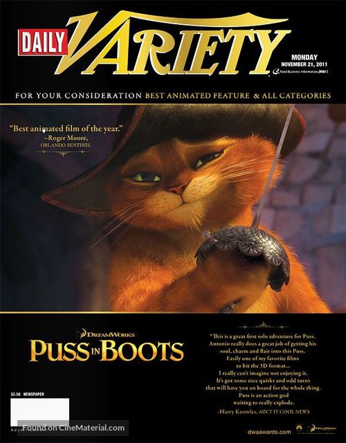 Puss in Boots - poster