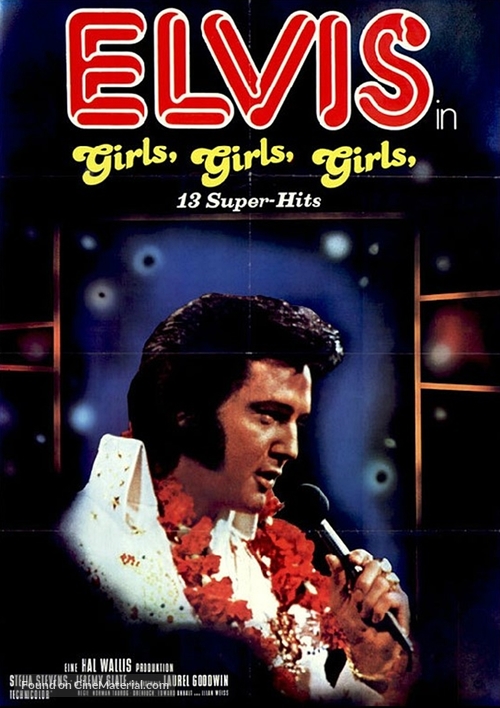 Girls! Girls! Girls! - German VHS movie cover