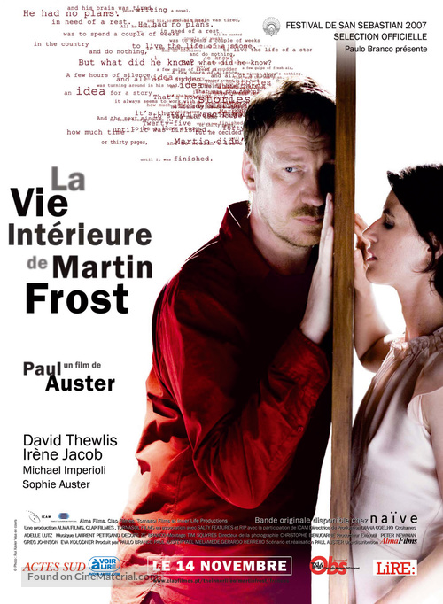 The Inner Life of Martin Frost - French poster