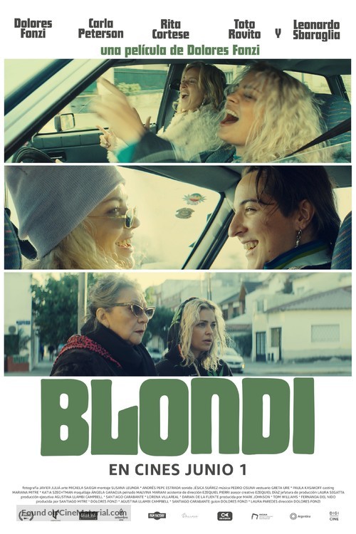 Blondi - Argentinian Movie Poster