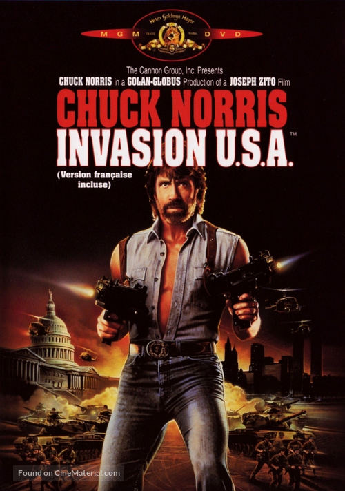 Invasion U.S.A. - Canadian DVD movie cover