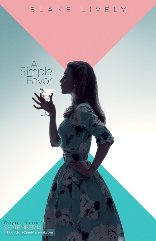 A Simple Favor - Character movie poster